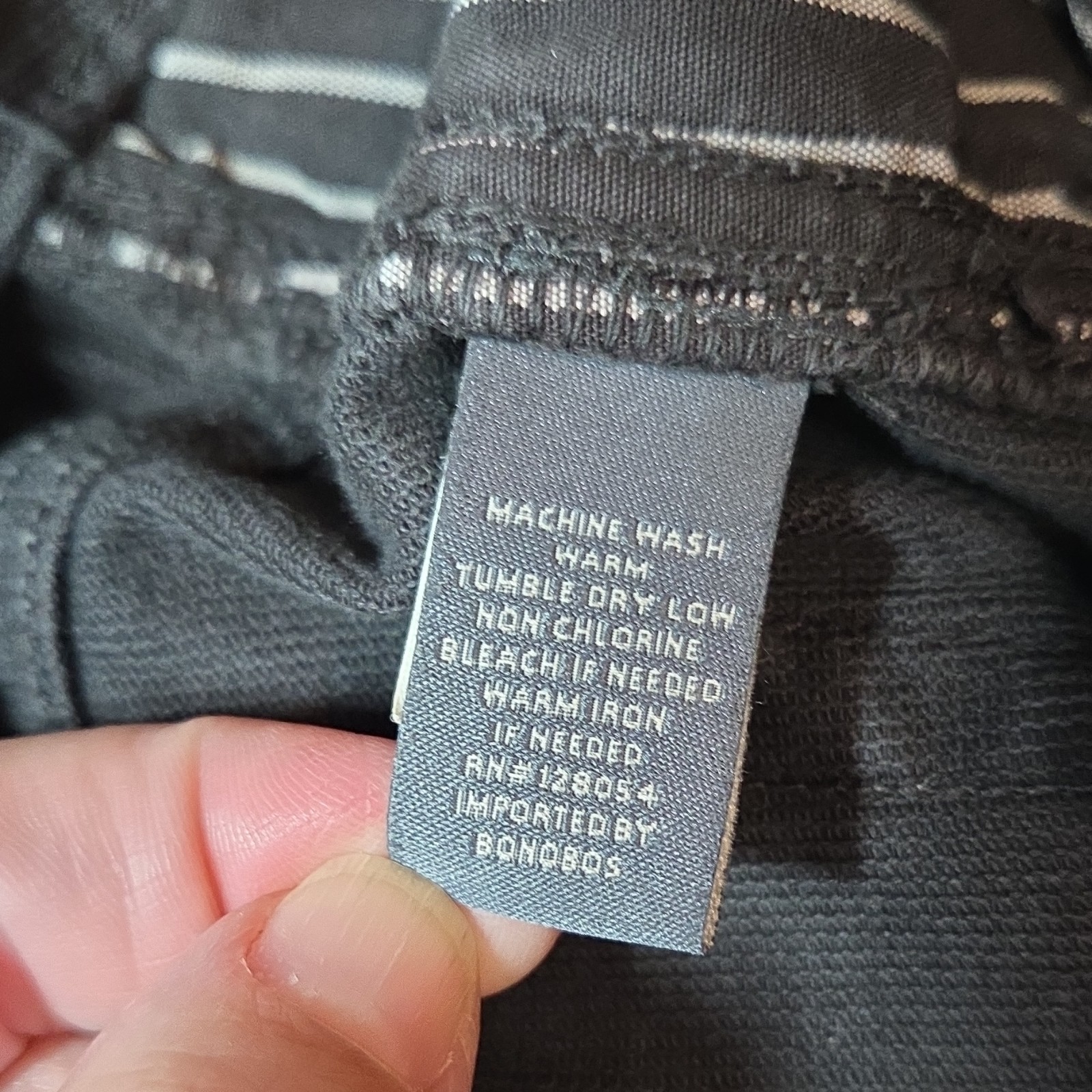 Soft Bonobos Washed Chino Men’s Black Straight Fit Cotton Corduroy Flat Front