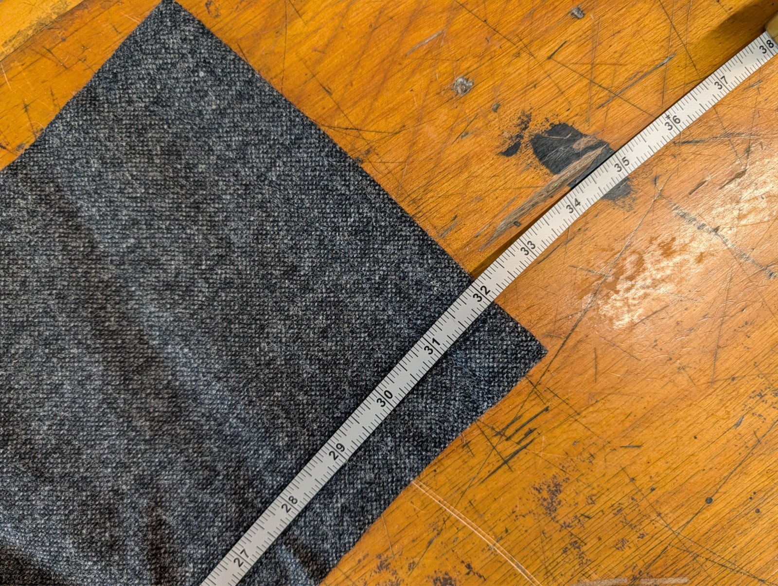 Wallace & Barnes J.Crew Gray Wool Blend Cargo Pants Men’s 33×32 British Cloth