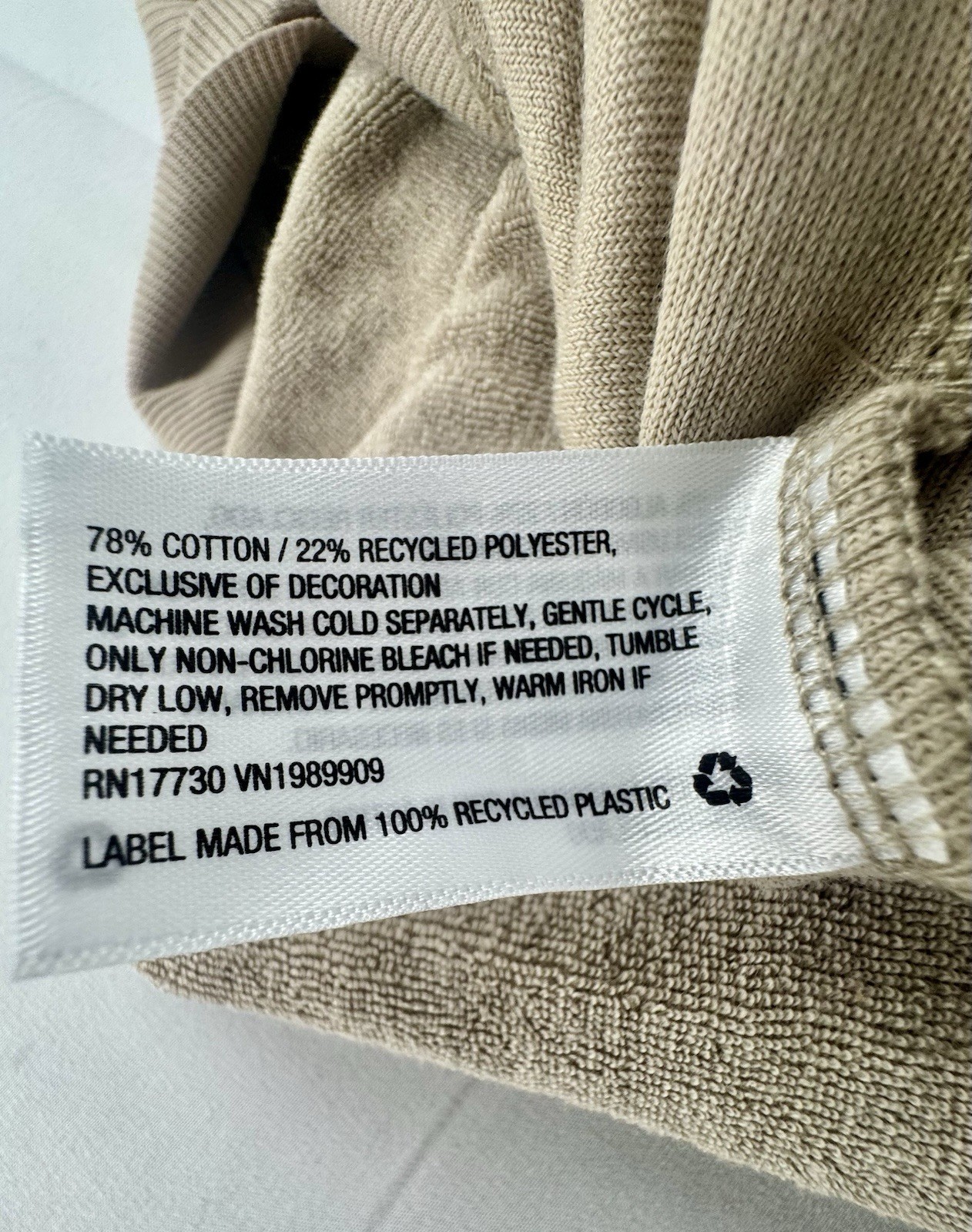 New With Tags! $32 Medium Target JoyLab Tan Open Back Sweatshirt