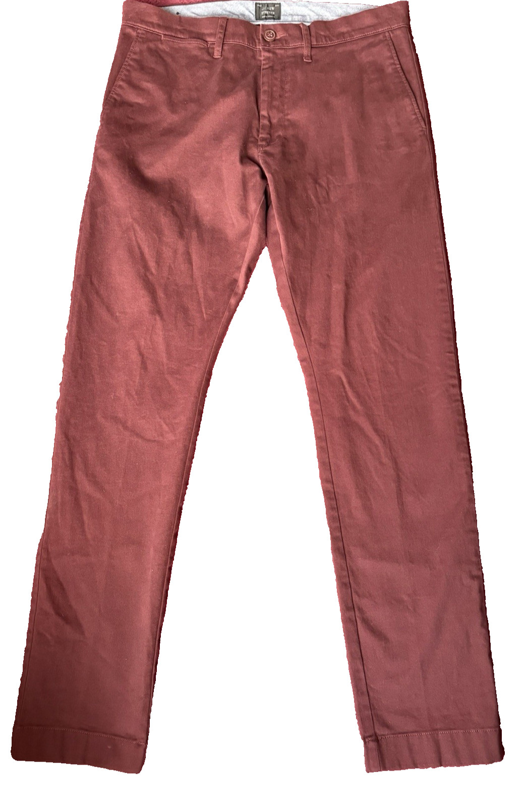 J. Crew Womens Wine Colored Stretch Skinny Jeans 30 W x 30 L Pants