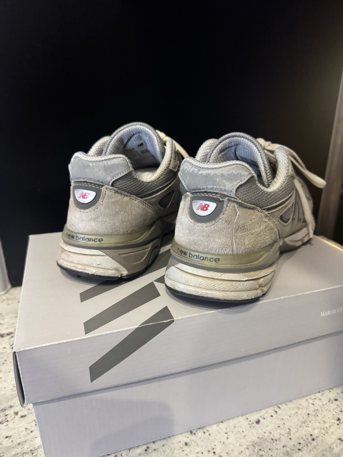 New Balance 990V4 Grey – Size 9.5, Used