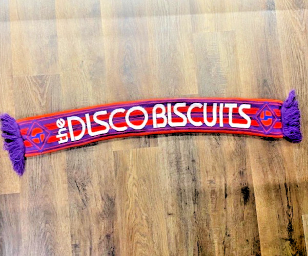 The Disco Biscuits Winter Scarf – 45 inches long – Nice – Jam Band