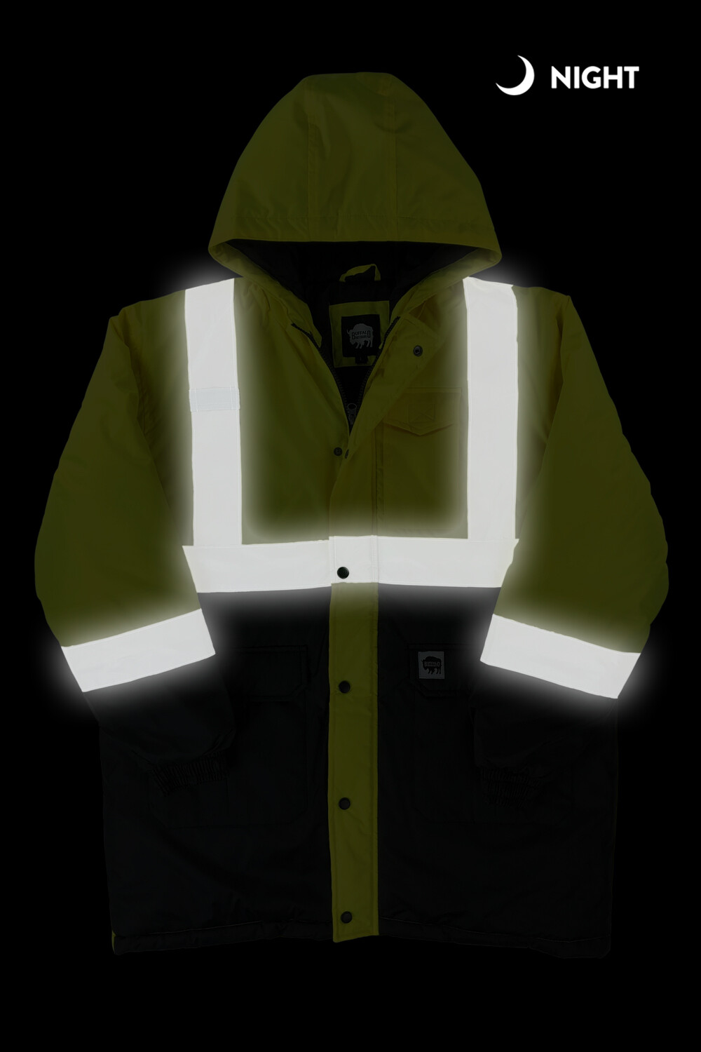 Buffalo Outdoors® Workwear Class 2 Hi Vis Winter Parka