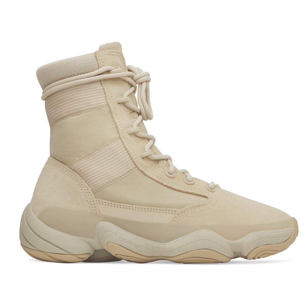 adidas Yeezy 500 High Top Lace Up Mens Beige Sneakers Casual Shoes IF7549