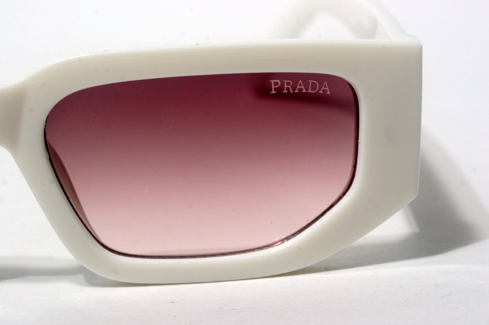 Prada 8297 Brown Fade/ Shiny White Sunglasses 55[]18-142