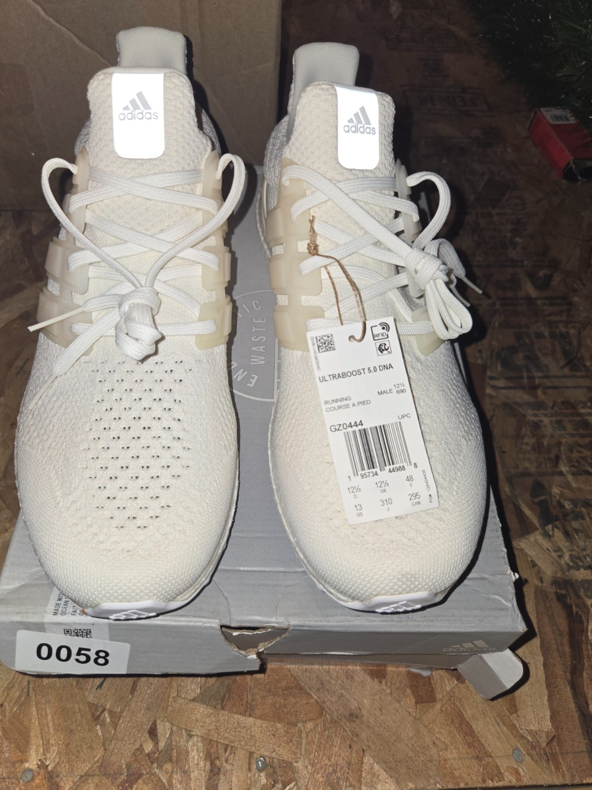Size 13 – adidas UltraBoost 5.0 DNA Chalk White