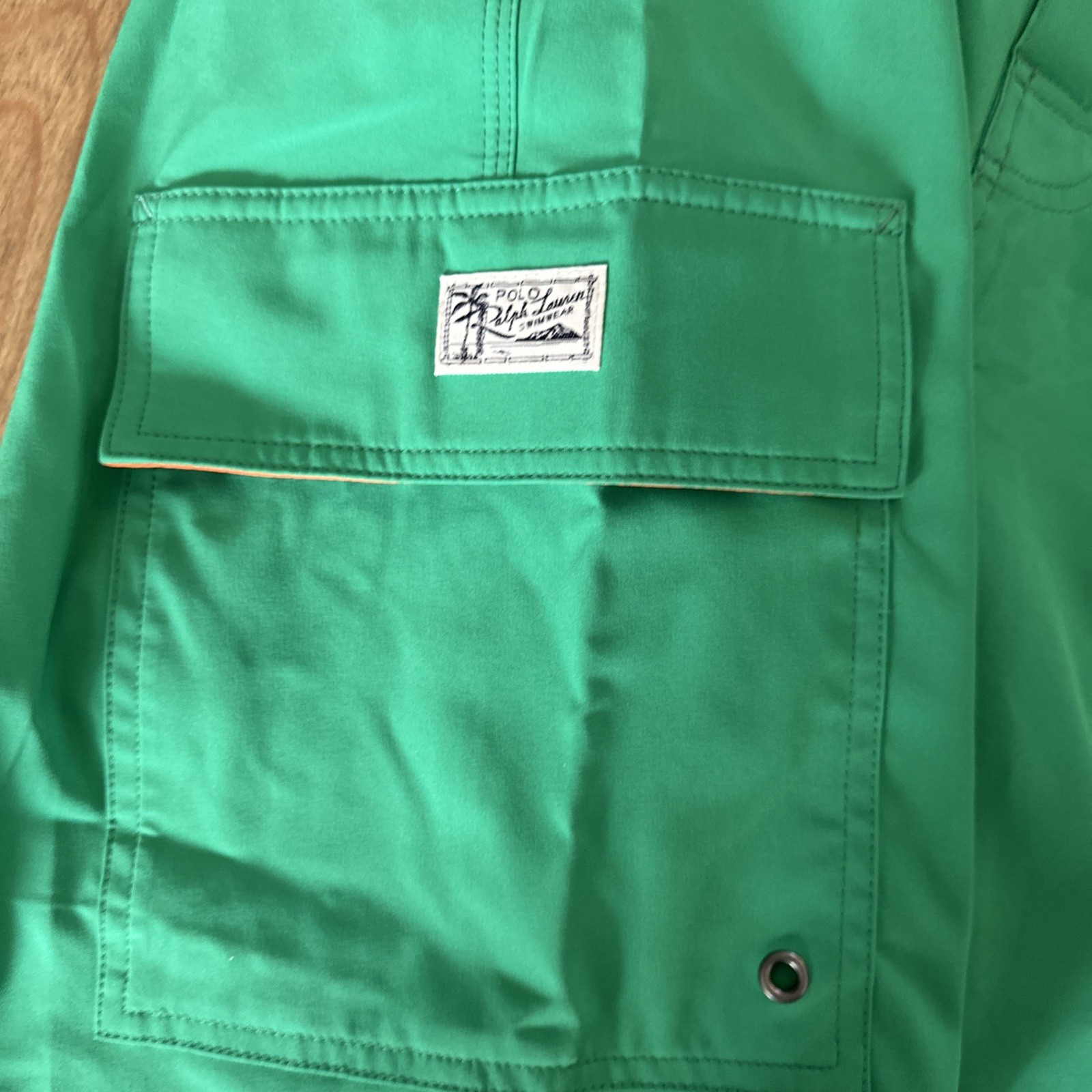 Polo RALPH LAUREN Big & Tall Green Board Shorts Size 2XLT NWT MSRP $79