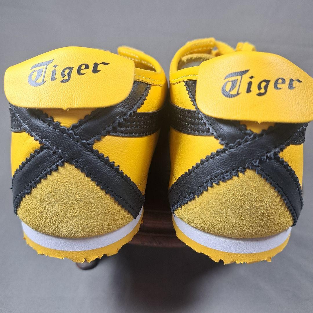 Onitsuka Tiger MEXICO66 Yellow Black 9 Leather Sneakers