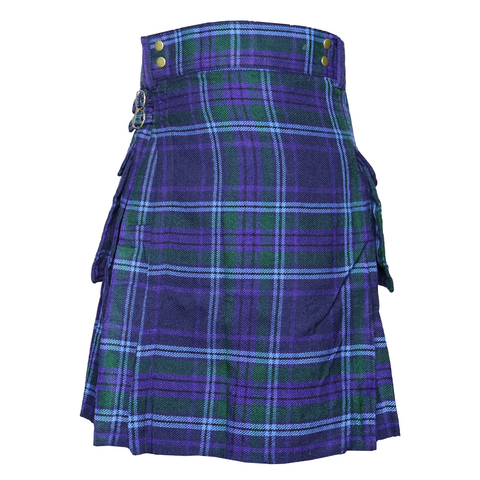 Tartan Utility Kilts for Men 8 Yard 13oz Kilt Traditional Scottish Men’s Kilt