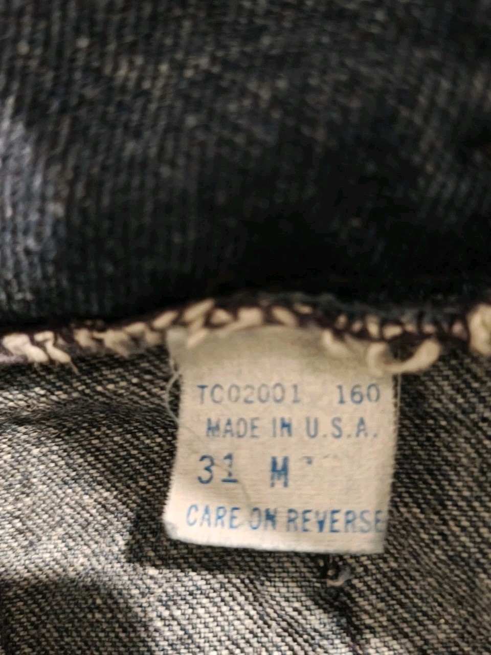 Vintage Cotler Acid Stone Washed Blue Relaxed Tapered High Waist