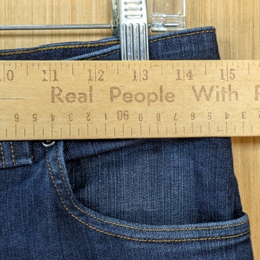 Duluth Trading Co Ballroom Double Flex Slim Fit Jeans Mens 30×29 Blue Dark Wash