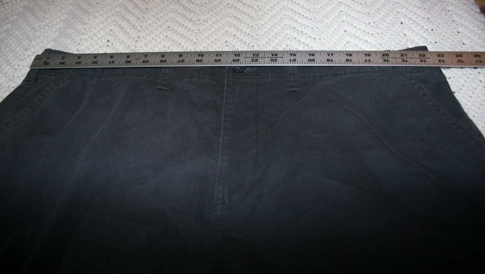 SONOMA men’s shorts size: 46 grey CARGO SHORTS BARLEY WORN! SHARP! CARGO!!!