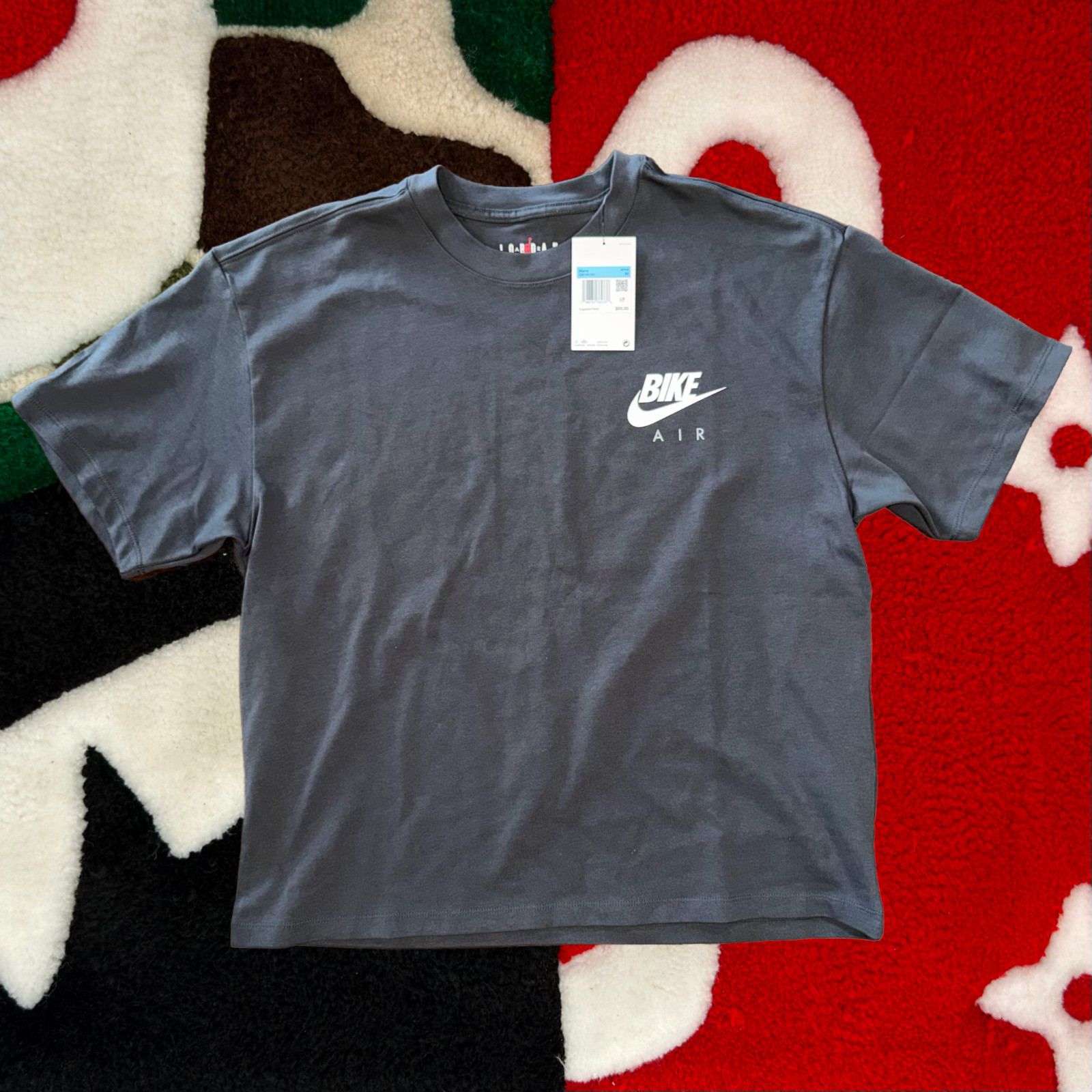 Jordan BIKE AIR x Nigel Sylvester T-Shirt Anthracite IQ8148-060 Men’s M
