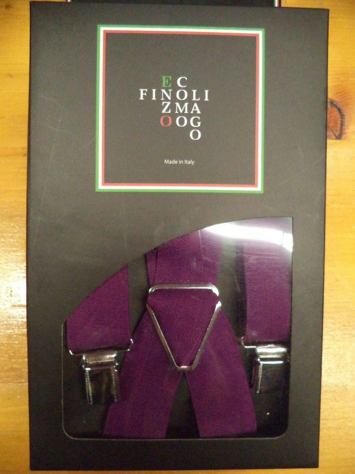 Solid Color Brace Available in 22 Colors in 36mm – 100% Made in Italy