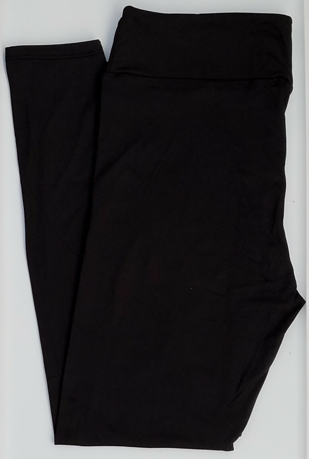Tall & Curvy LuLaRoe TC leggings Solid Black New