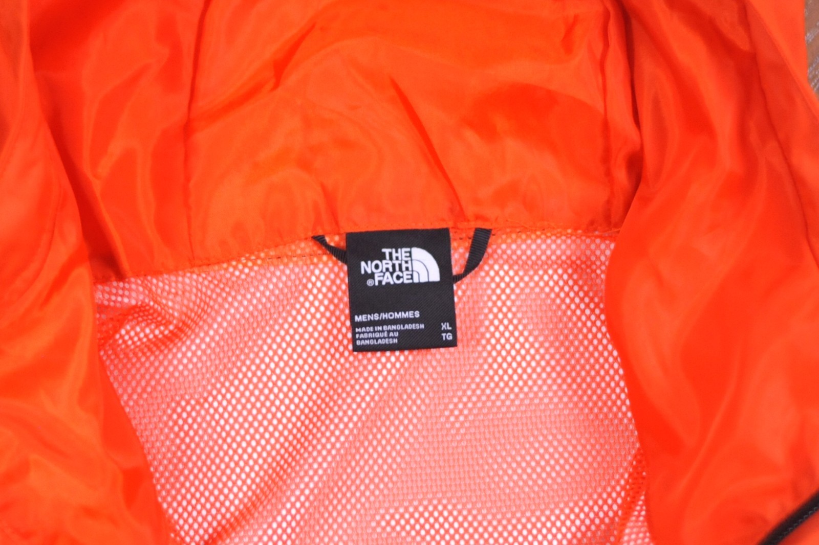 NWT The North Face Antora Rain Jacket Lava Red (Orange) Black Men’s XL