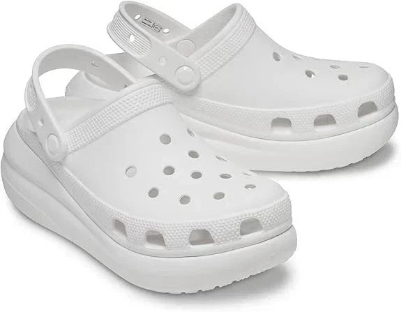 Crocs Crush Platform Clogs Lightweight Water-Friendly Elevated Casual