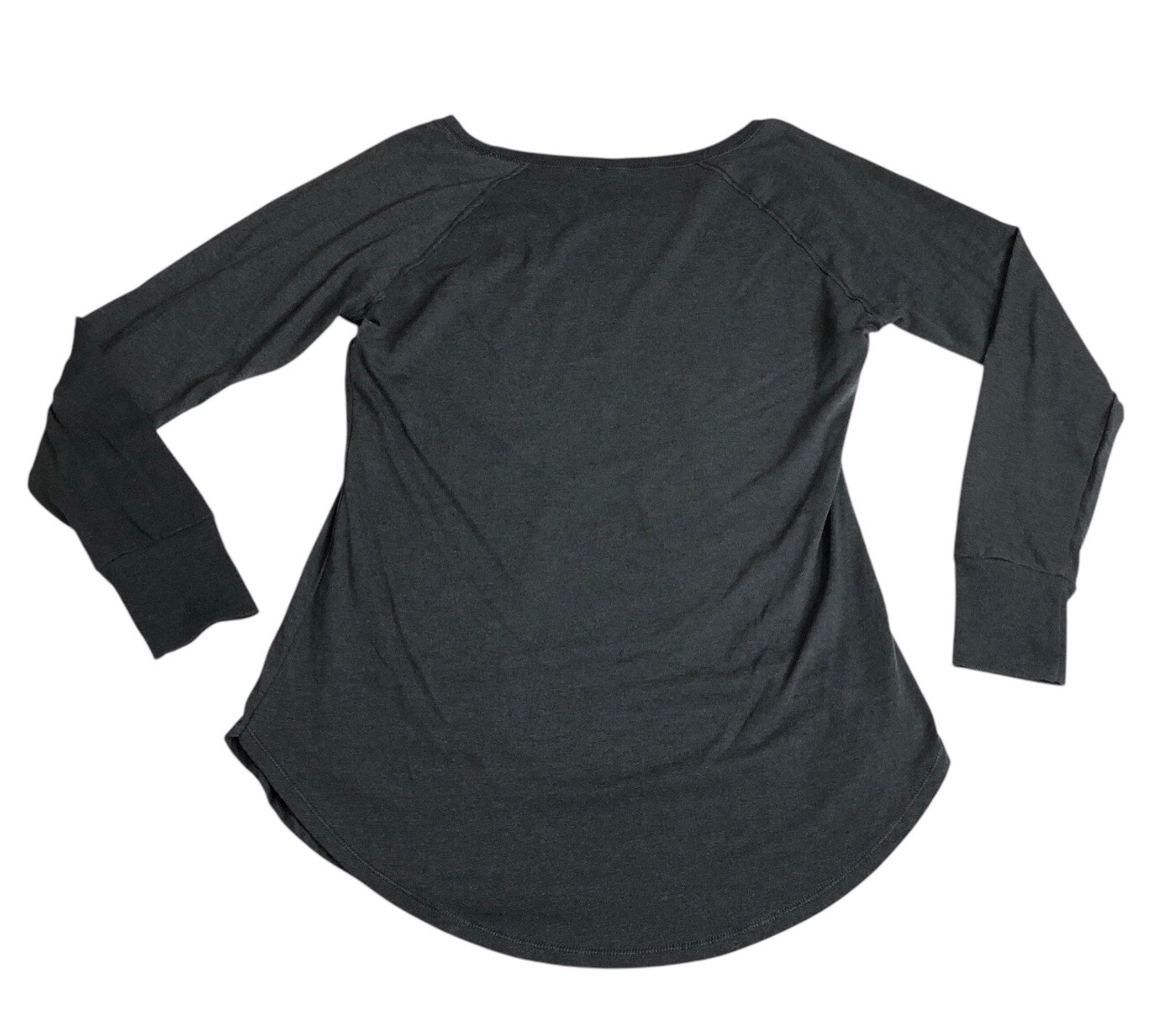 Cruz Pedregon Top Womens S/M Charcoal Gray Sugar Skull Psycho Speed Racing Moto