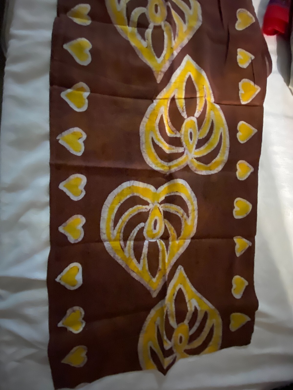 Vintage 2 scarves , varies of sizes, pre-owned, in very good condition