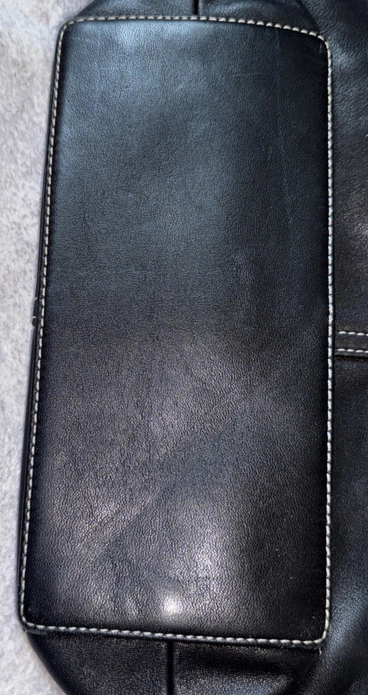 COACH 9564 Black Leathe Hobo Shoulder Bag Vintage