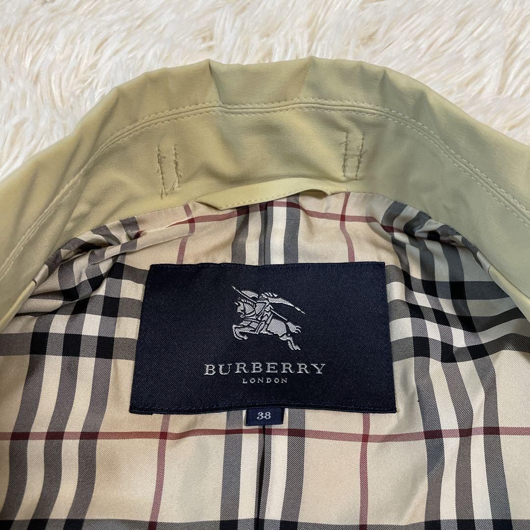 Burberry London mid coat Nova check double