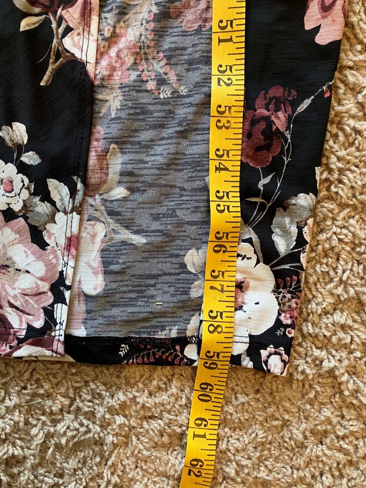 Windsor Womens L Black Floral Maxi Dress Ruched High Slit Strappy Cross Back