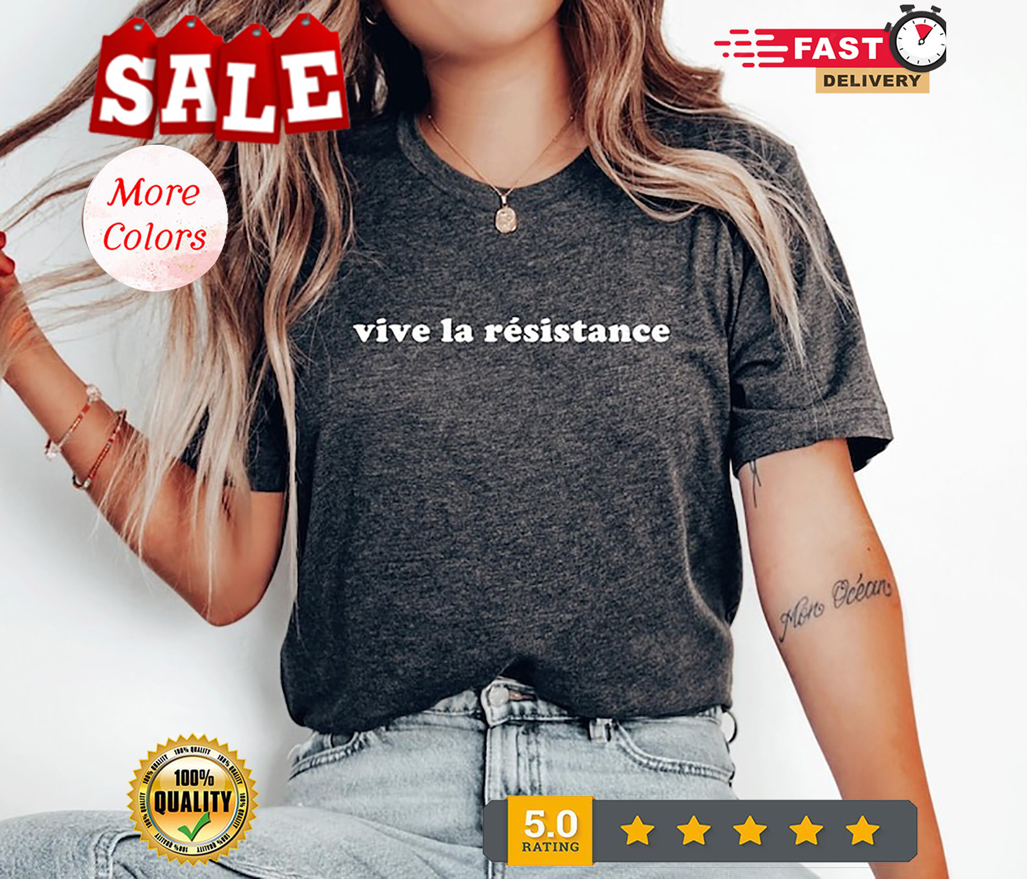 2025/Vive La Resistance Feminist Shirt, Roe v Wade Shirt, Smash the Patriarchy,