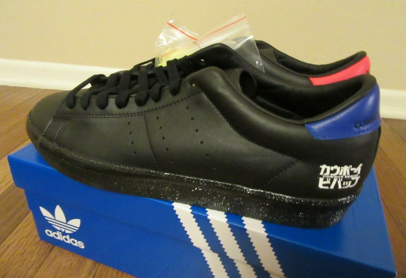 Adidas x Bait x Cowboy Bebop Consortium Matchplay Size 11.5 Black GW3522 New DS
