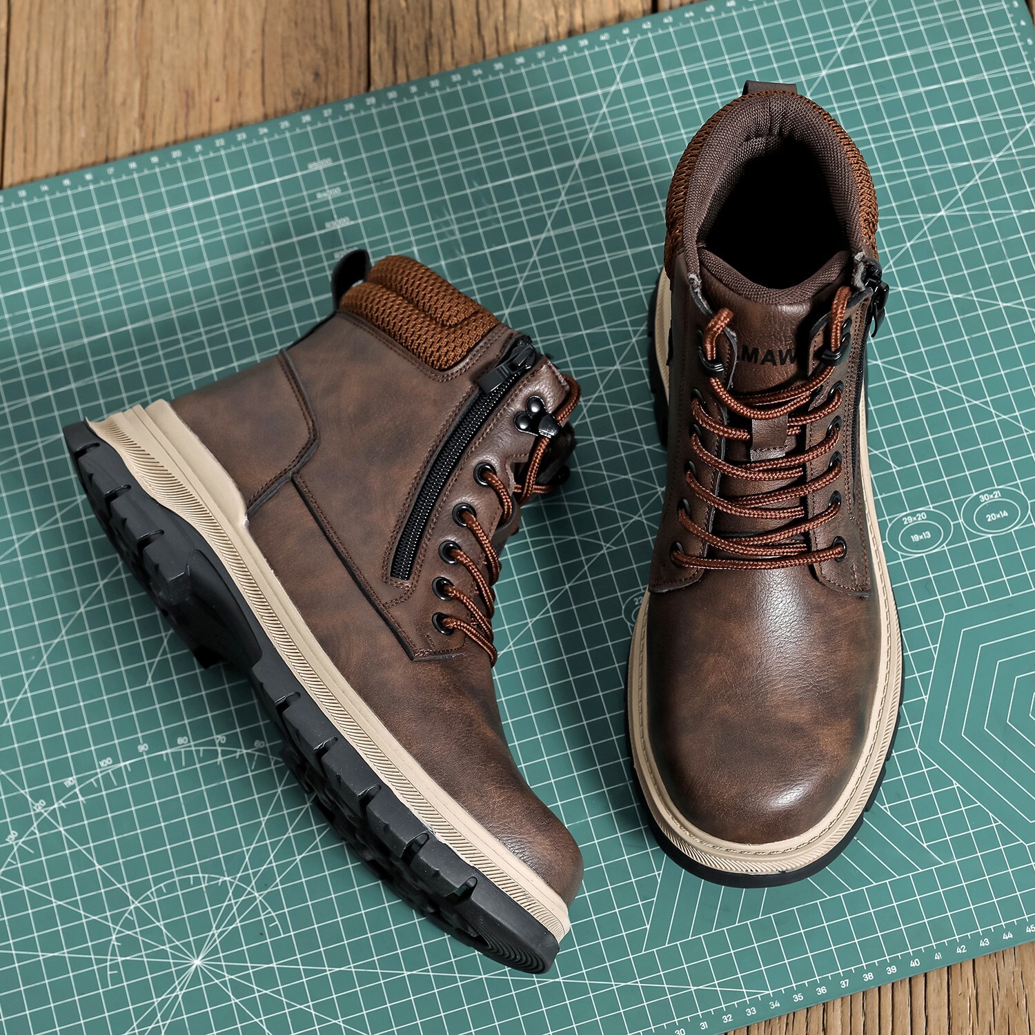 Work Boots Mens Waterproof Safety Shoes comfortable work shoes for men size 10