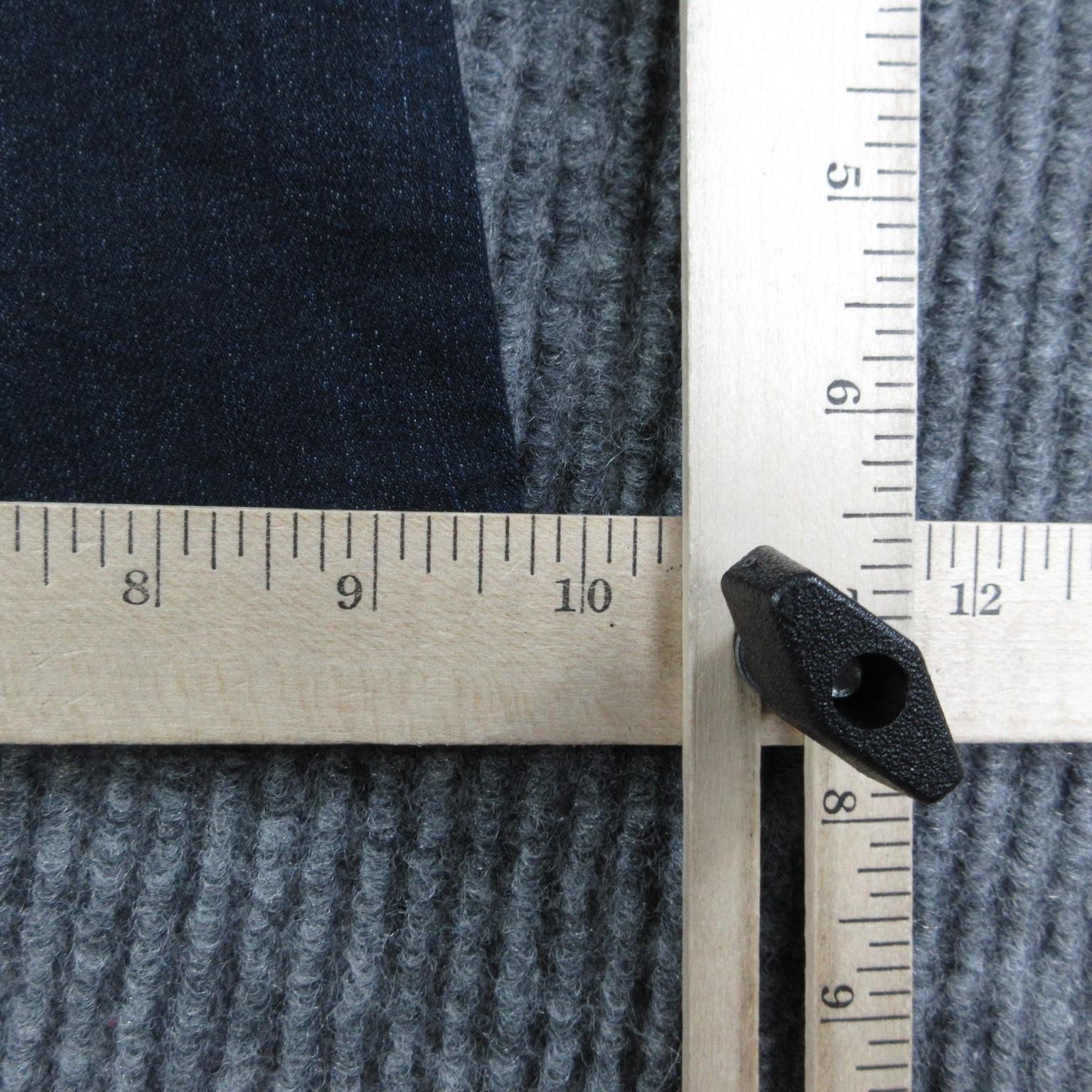 Democracy Jeans Womens 14P Blue Flared Mid Rise Ab’solution Stretch 33×29* NWT