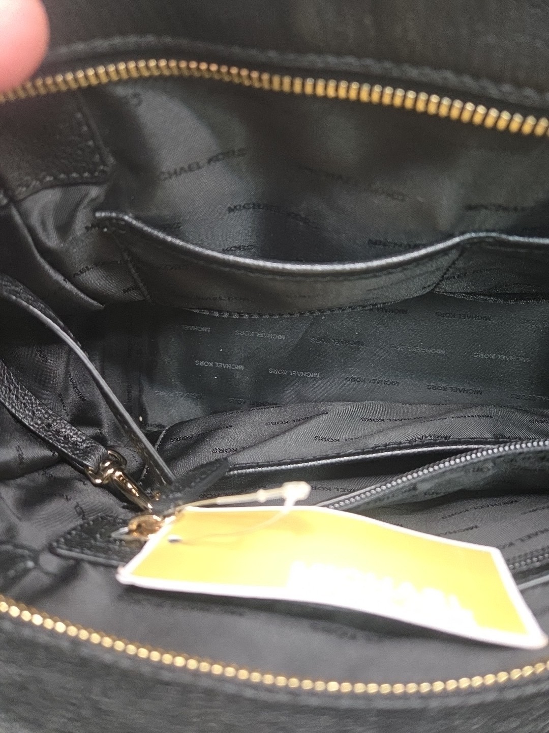 Michael Kors Medium Hamilton Saffiano Leather East West Satchel NWOT Lock &key