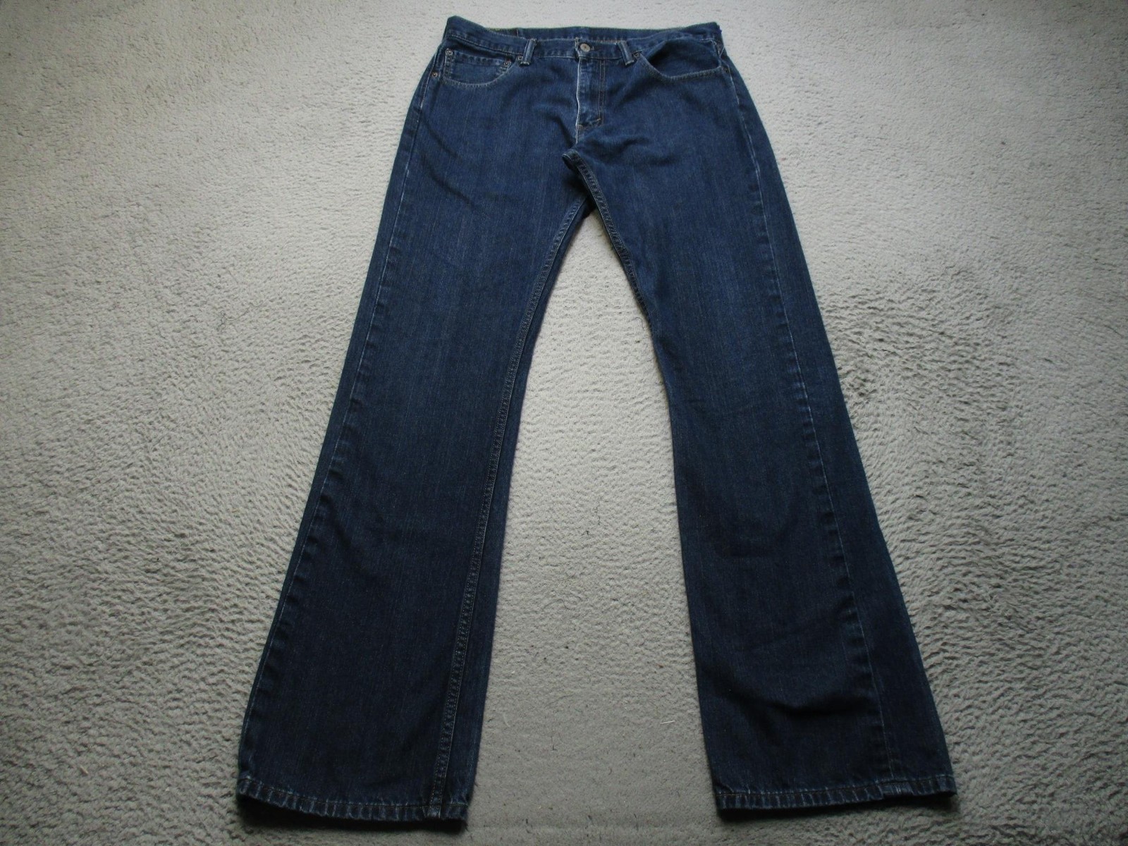 Levis 527 Slim Bootcut Jeans Mens 34×36 Blue Medium Wash Denim Pants Casual