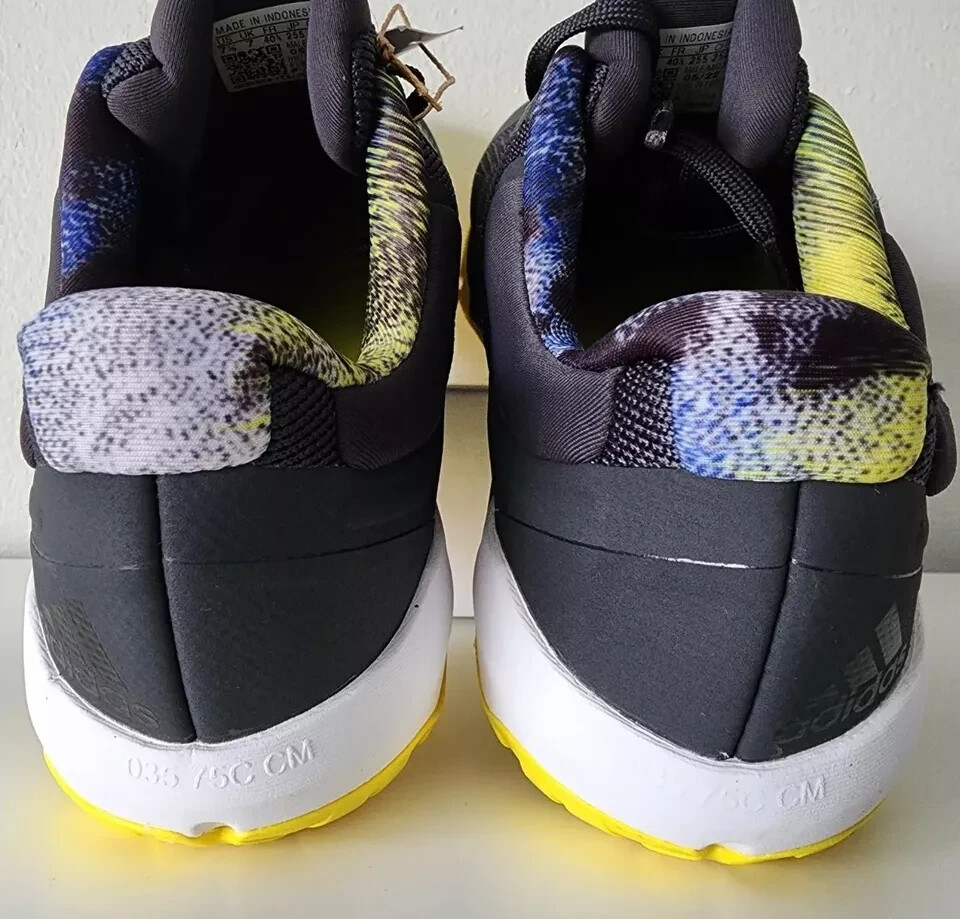 NEW Adidas Dropset Trainer Running Shoes Sneakers Black Yellow Size 12.5 GW3903