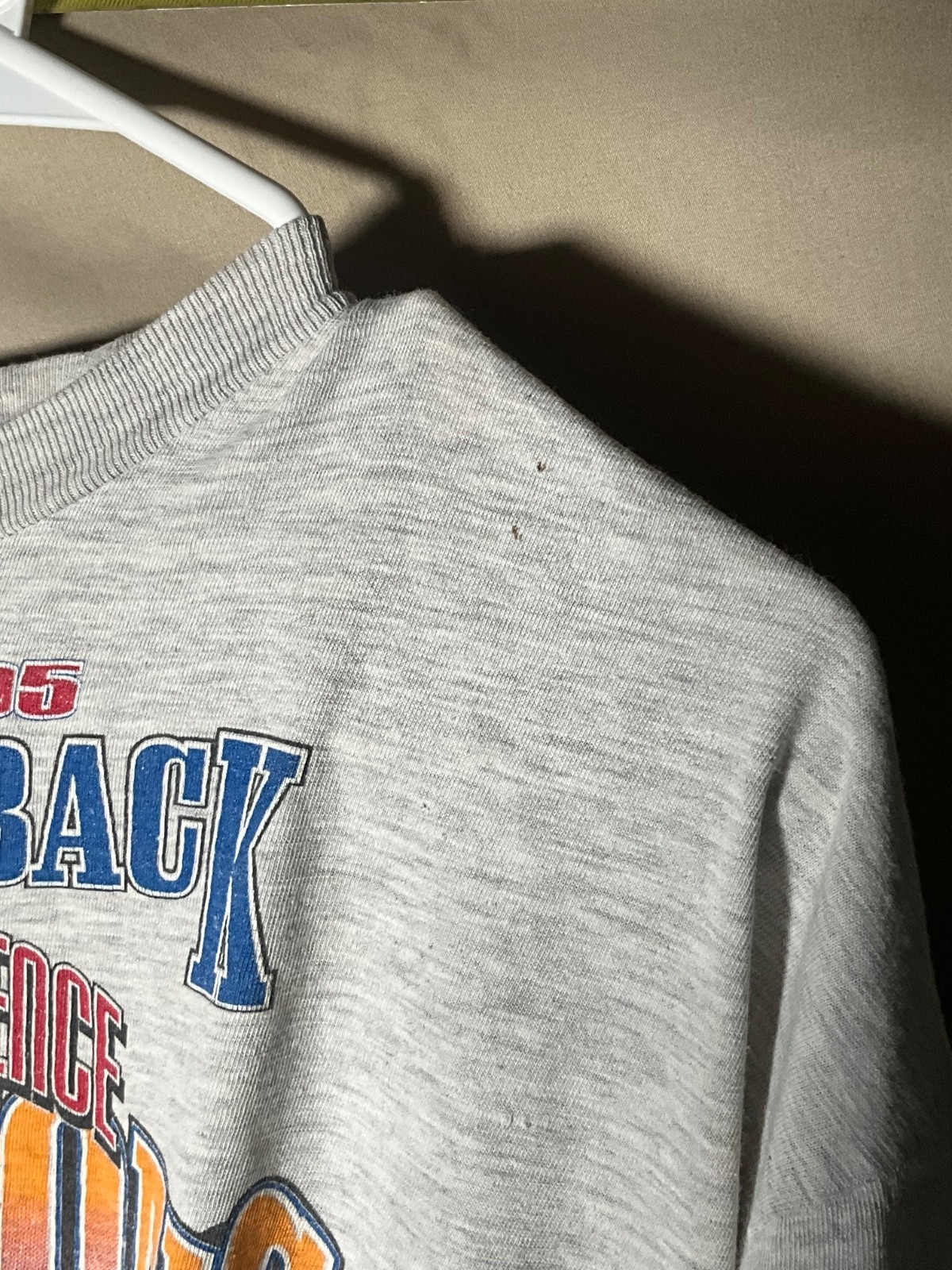 Vintage 1995 Houston Rockets Western Conference Back To Back Champions TShirt L