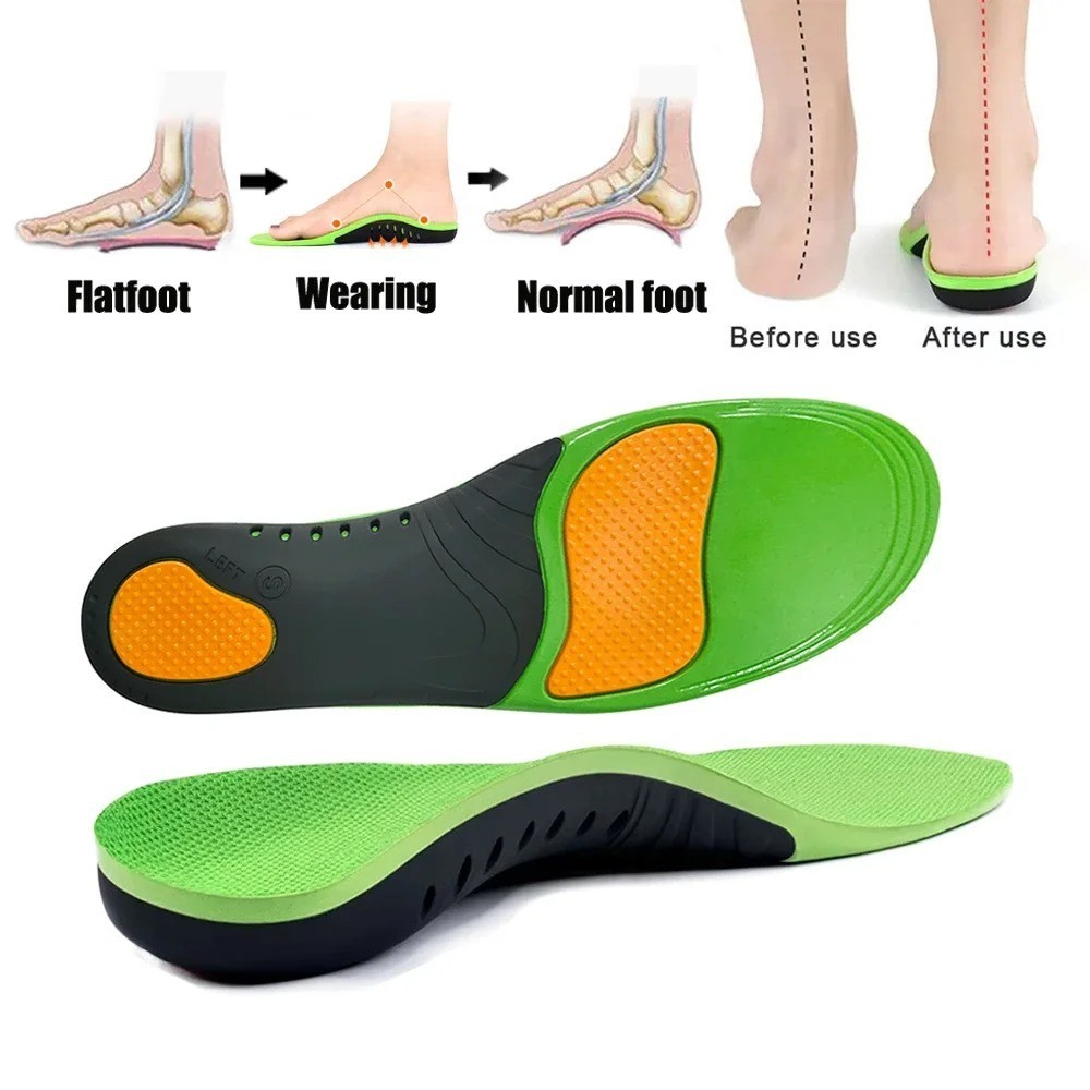 Orthotic Shoe Insoles Inserts Flat Feet High Arch Support For Plantar Fasciitis