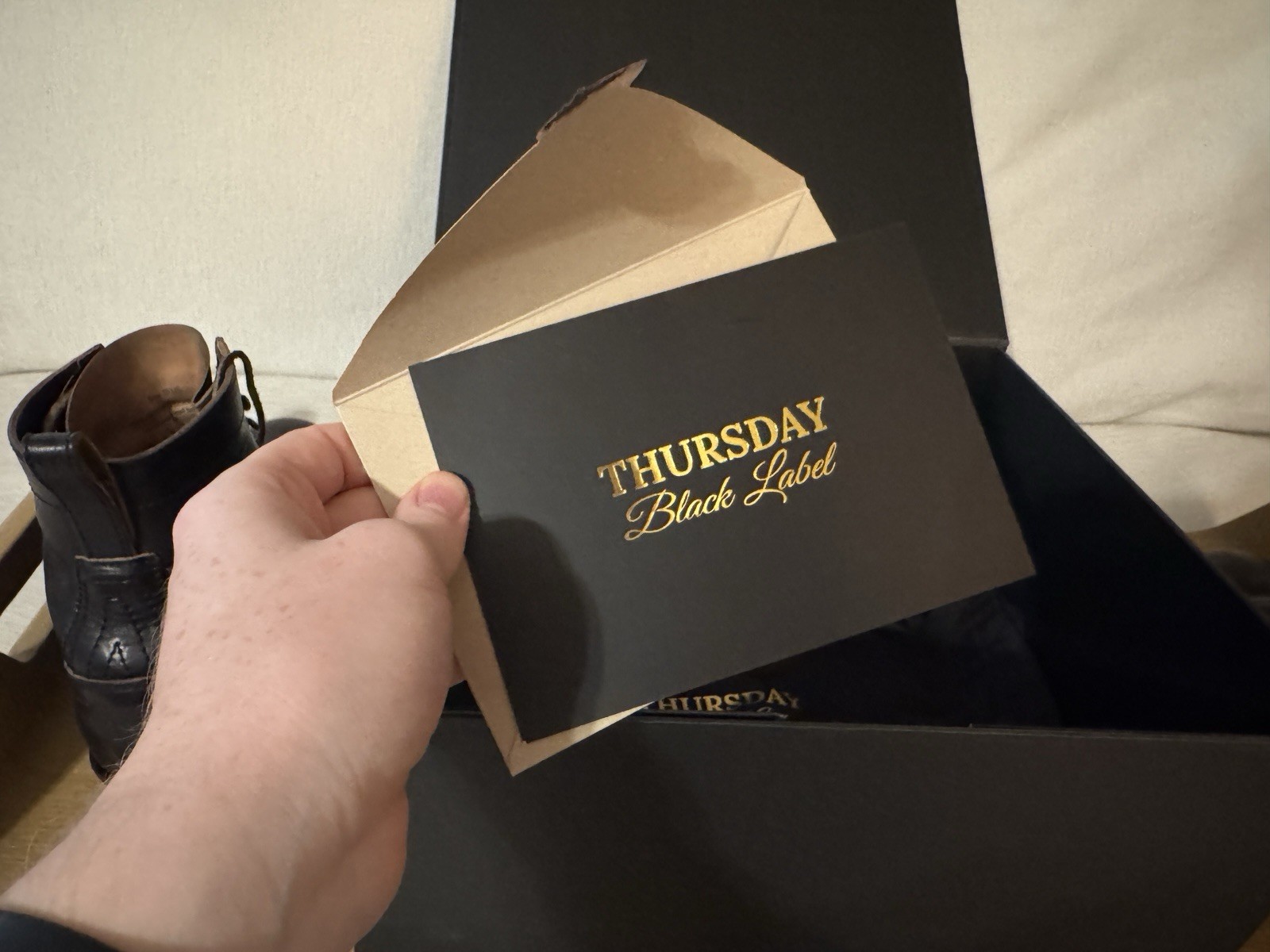 Thursday Boots BLACK LABEL Challengers