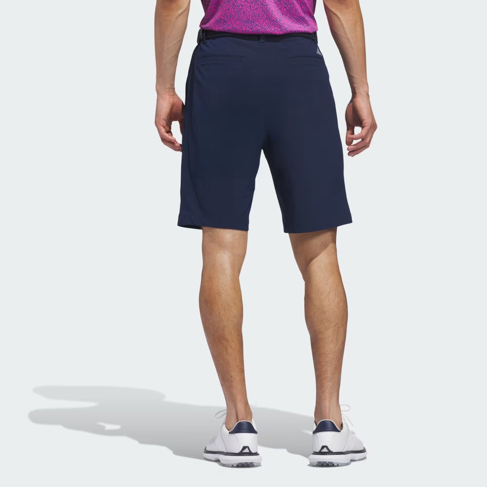 Men’s Adidas ULTIMATE365 9″ MELTAWAY Golf SHORTS 32″ NAVY Lightweight breathable