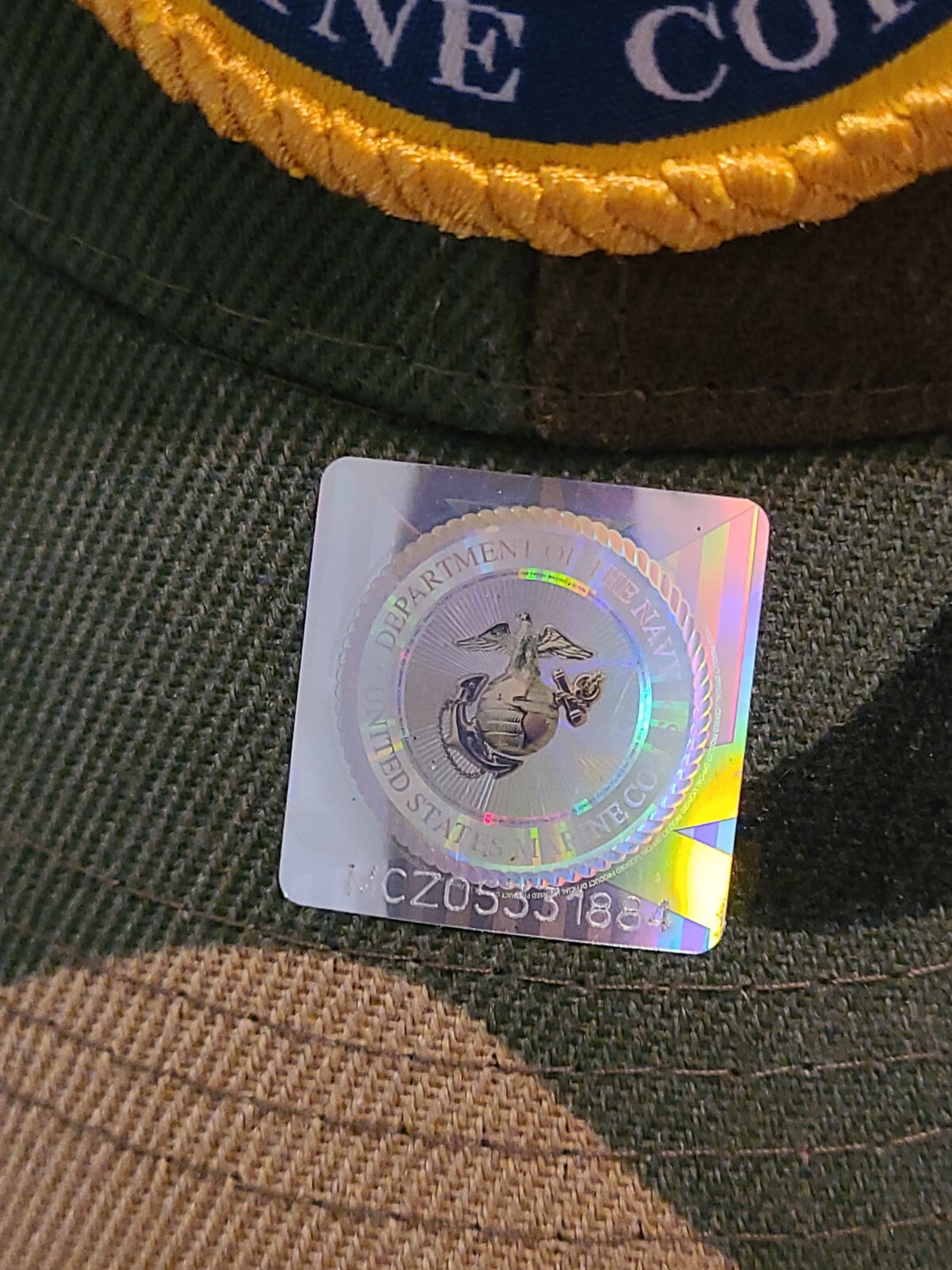 Official United States Marine Corps Hat Cap -The Few The Proud – CAMO – NWT