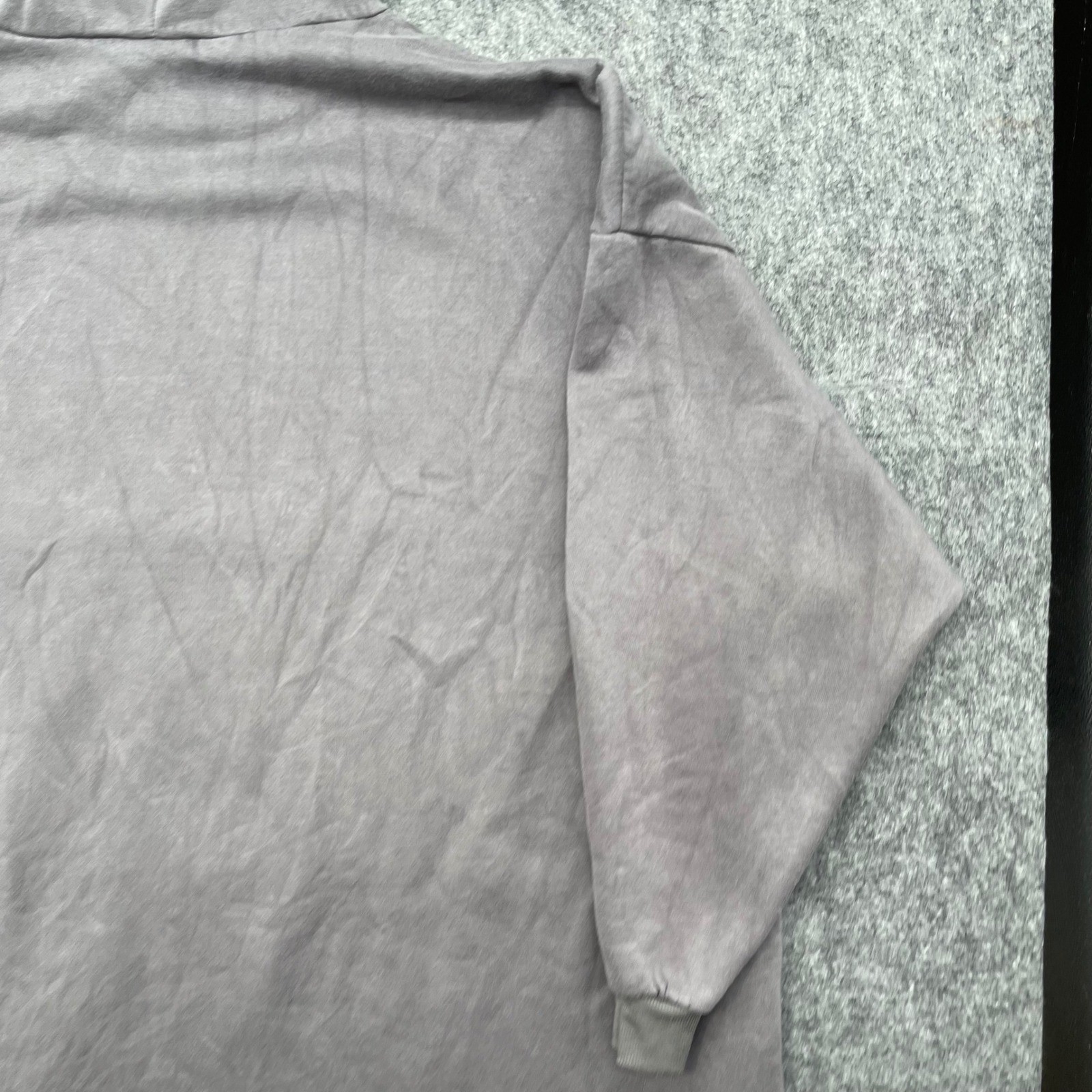 The Comfy Hoodie Blanket Gray Sweatshirt Fleece Lined One Size