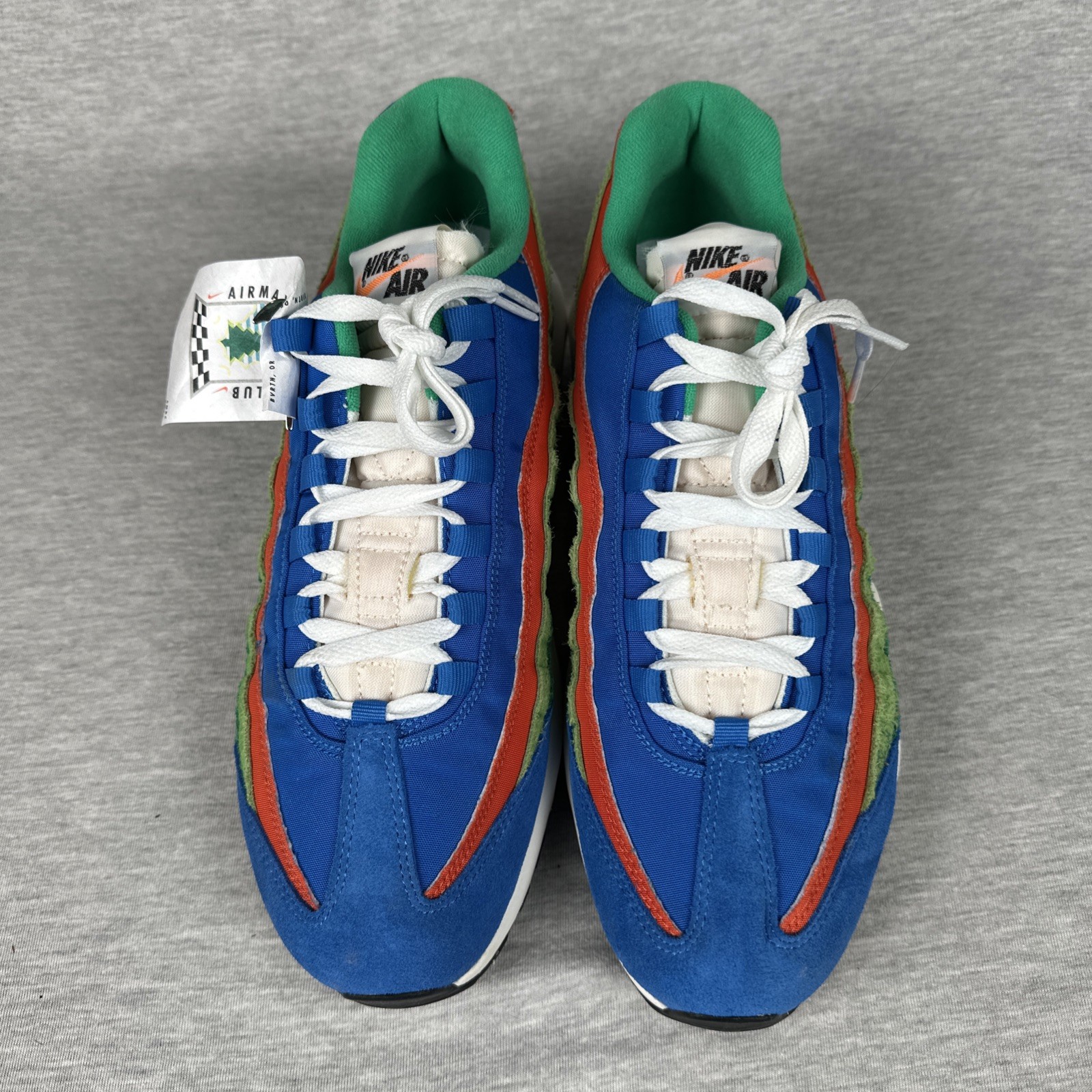 Nike Air Max 95 SE Sneakers Size 11 Blue Black Green DH2718-400