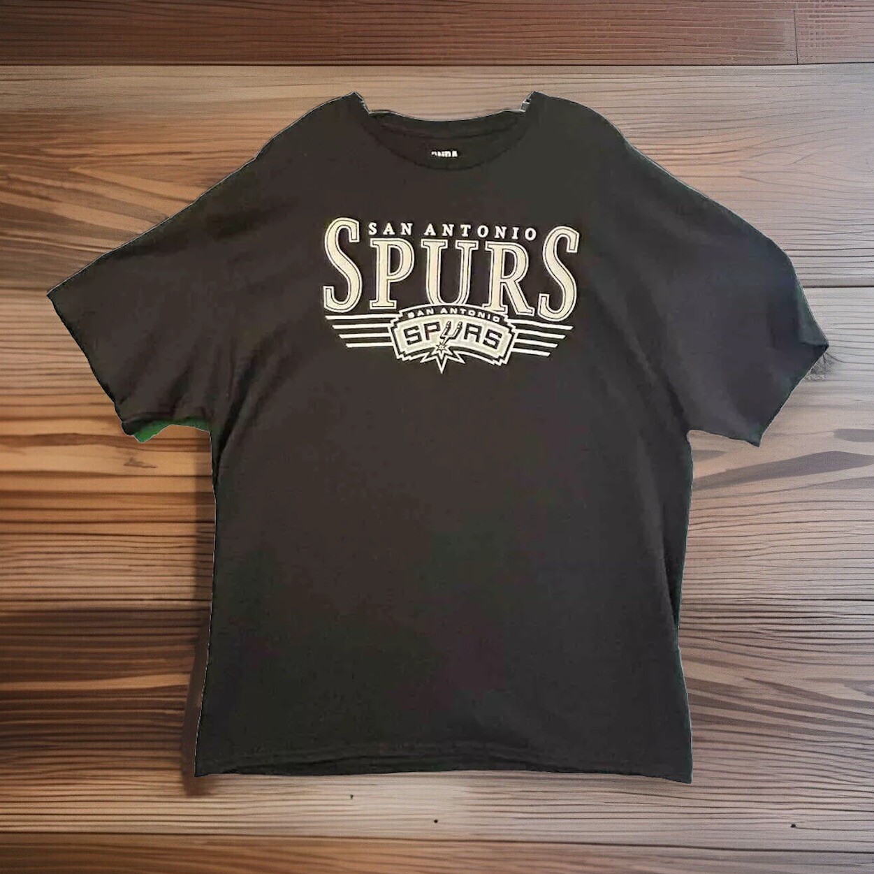 NBA Men’s XXL San Antonio Spurs, Black T-Shirt 100% Cotton ￼