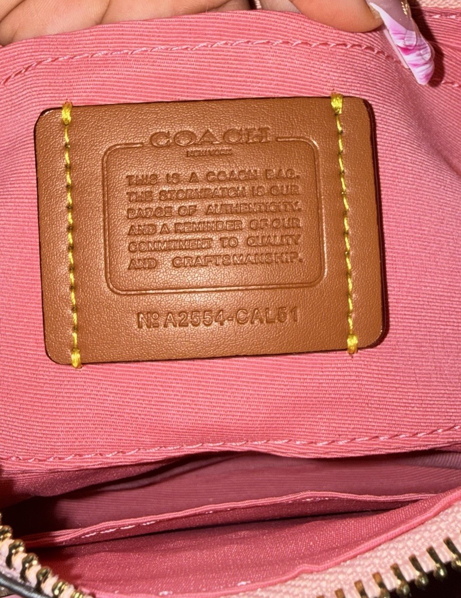 Coach Pink Teri Shoulder Bag in Style CAL51