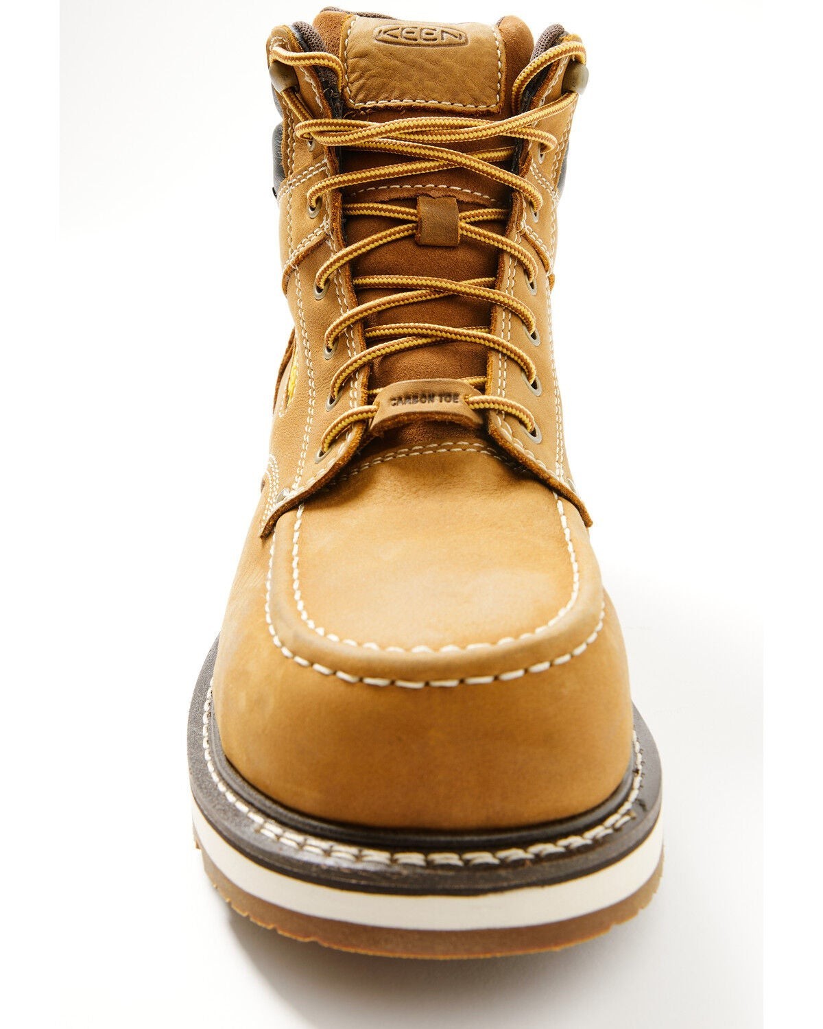 Keen Men’s Cincinnati 6″ Carbon Toe Waterproof Leather Work Boots EH Rated