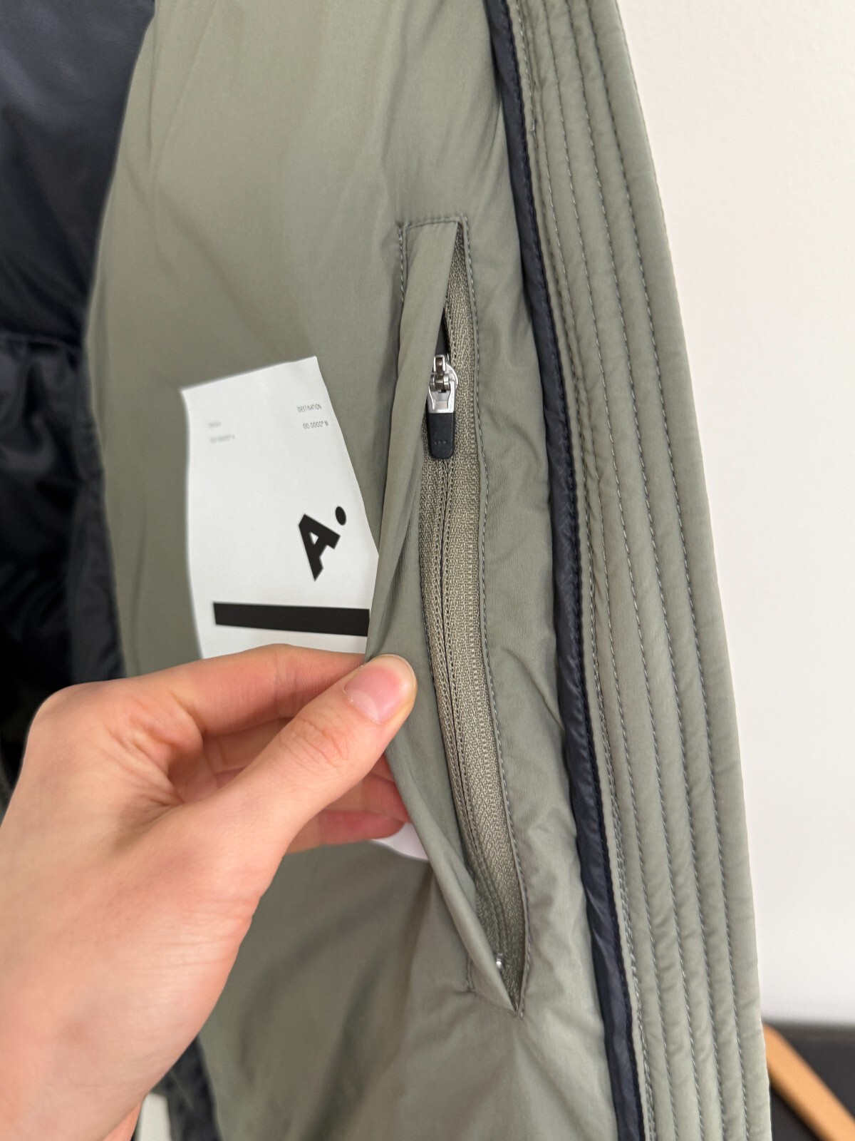 *CLEARANCE*The Arrivals Turbo Puff Man Jacket SAGE 9.1 [SIZE L]