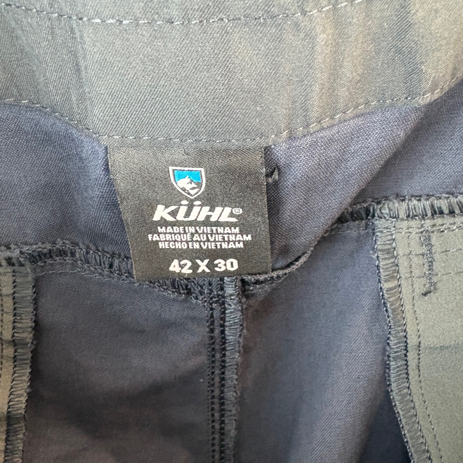 Kuhl Resistor Lite Chino Pants Navy Blue Stretch 42×30 Men’s