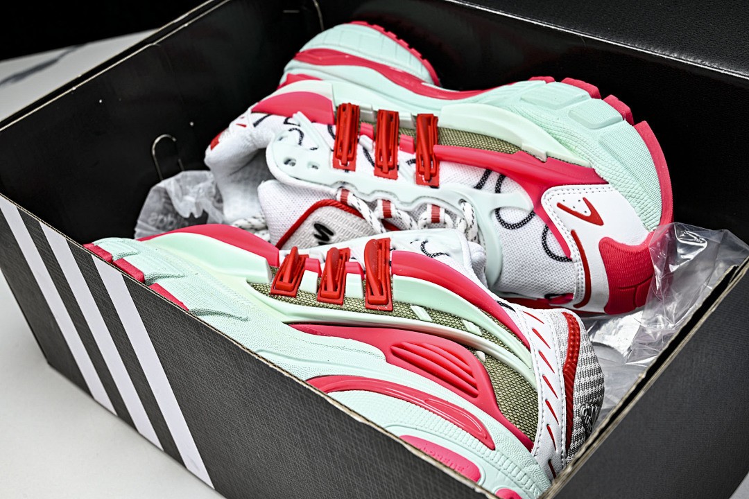 JP9273 ad**as Adistar Jellyfish Pharrell Williams Red/Mint Green Shoes Size 4-13