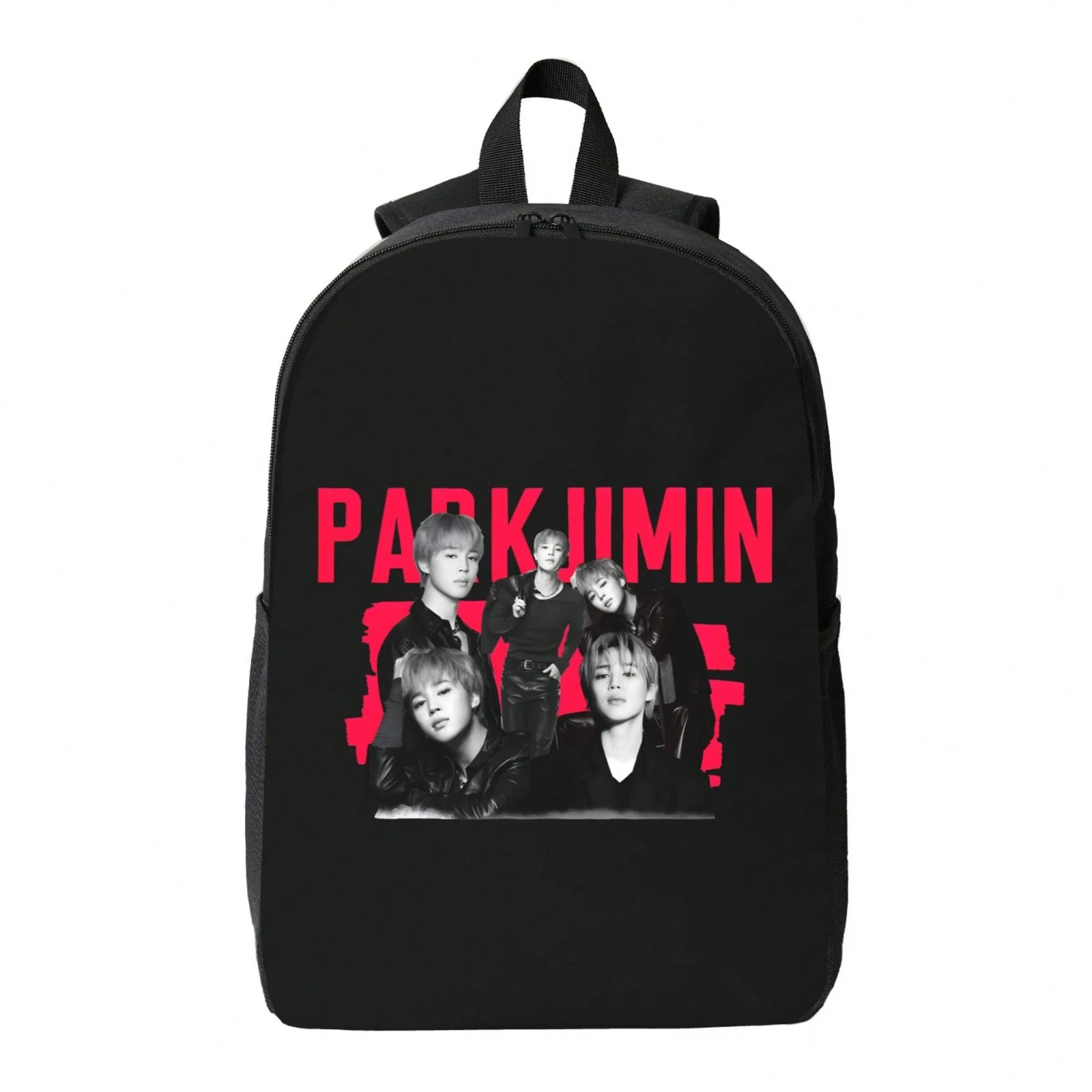 New Jimin Design KPop Backpack Large Capacity Travel Laptop Bag Free Shipping