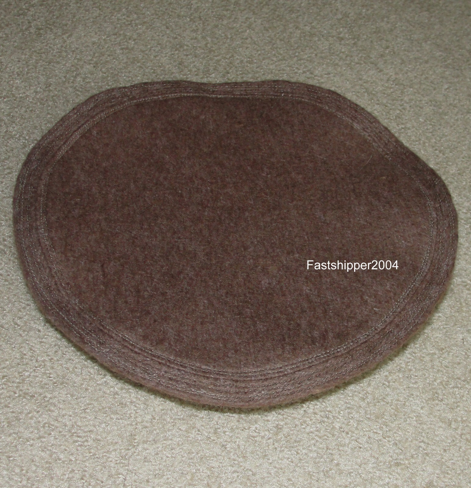 Afghan Ahmad Shah Massoud Afghanistan Pakol Hat 100% Wool Warm Winter Hat Beret