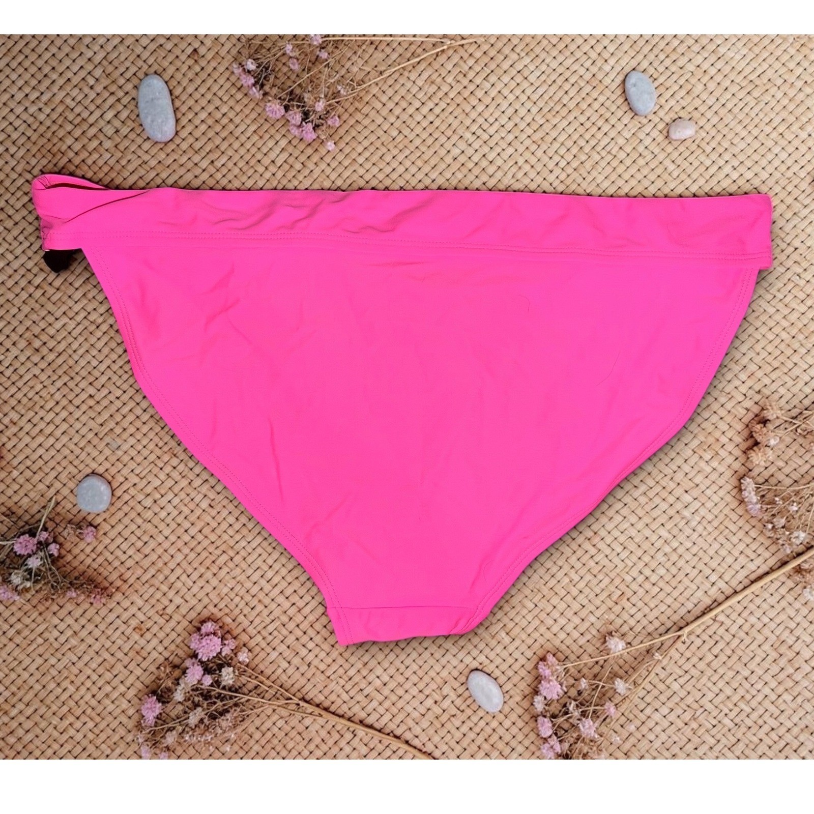 No Boundaries – Hot Pink Bikini Swim Bottoms – Women’s XL *NWT*