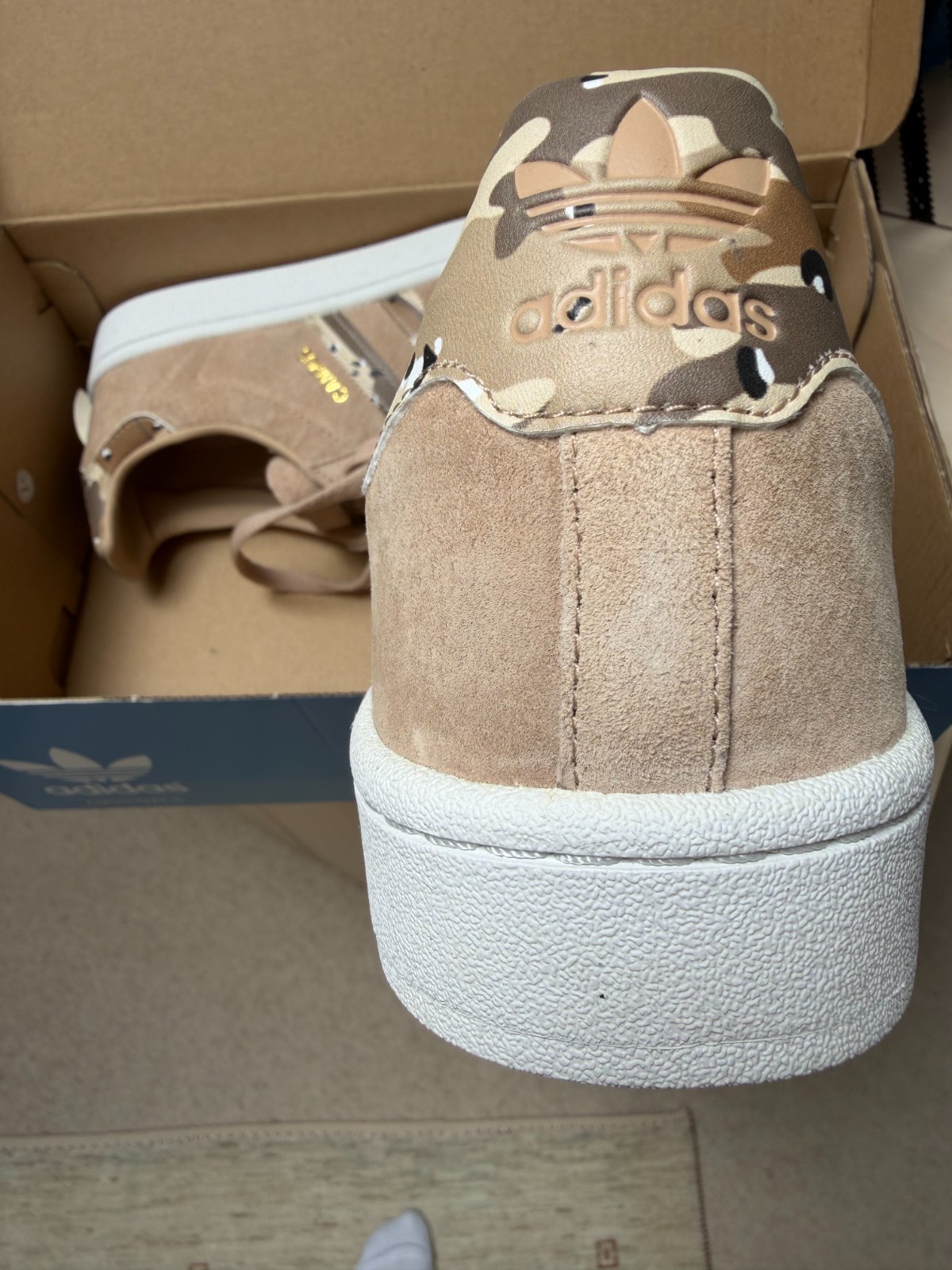Adidas Campus ‘St Pale Nude’ B37817 Beige Size US 10 UK 9.5 EU 44